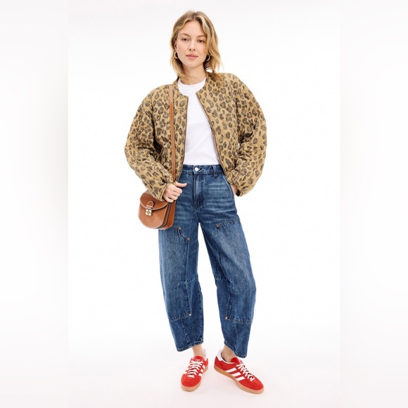 NWT BLANKNYC Spot On Zebra Bomber Jacket $168 MSRP